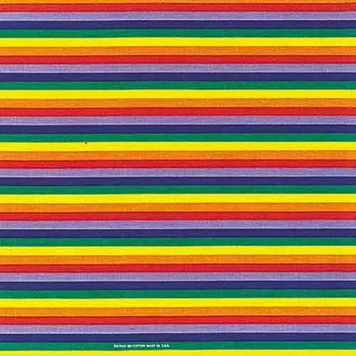 Freedom Rainbow 22" x 22" Novelty Print Bandana