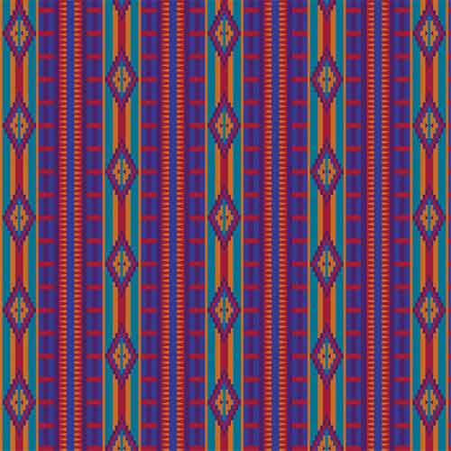 Blanket-Bright 22" x 22" Novelty Southwestern Print Bandana