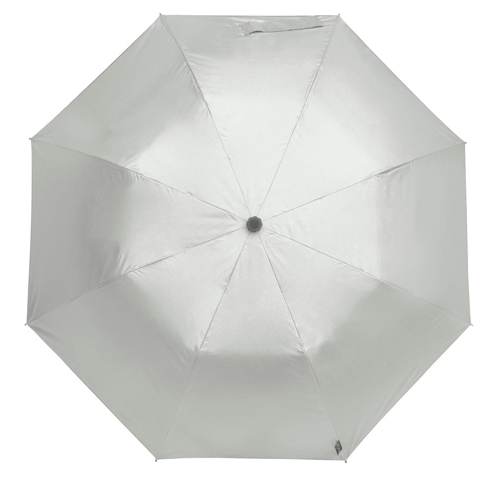 EuroSCHIRM Telescope Handsfree Trekking Umbrella, With Mounting Hardware, 43", Silver (UV Protective)
