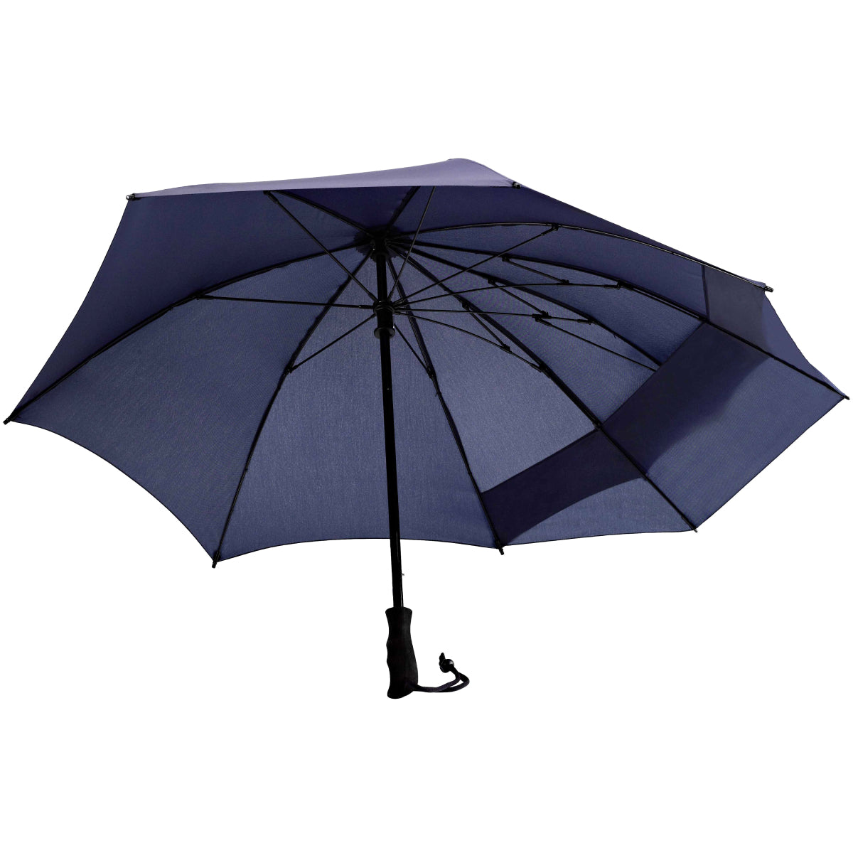 EuroSCHIRM Swing Backpack Umbrella with Pack Canopy Extension, 48”, Navy