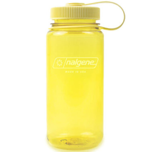 Nalgene 16oz Wide Mouth Sustain Bottle, Butter