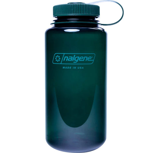 Nalgene 32oz Wide Mouth Sustain Water Bottle, Jade