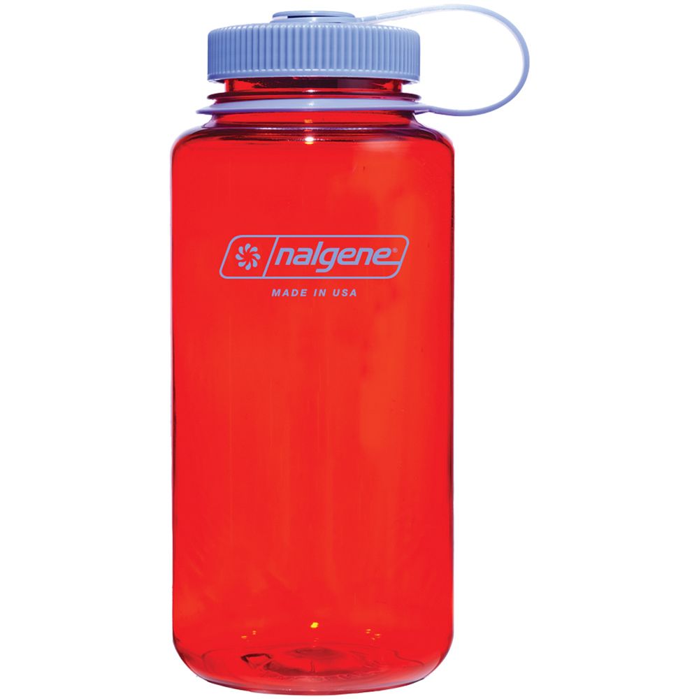 Nalgene 32oz Wide Mouth Sustain Water Bottle, Marmalade