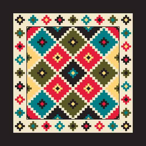 Argyle 22" x 22" Novelty Southwestern Print Bandana