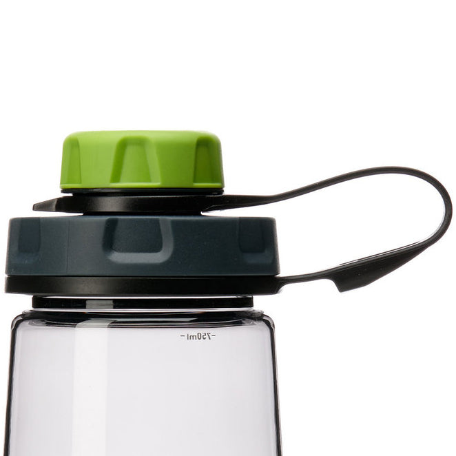 humangear capCAP+ 2-in-1 Water Bottle Cap, 63mm | Converts Wide-Mouth Openings | Secure Easy Open