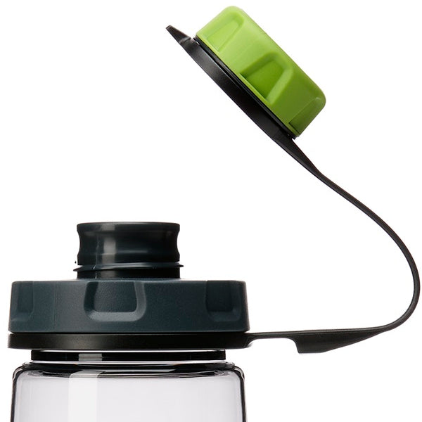 humangear capCAP+ 2-in-1 Water Bottle Cap, 63mm | Converts Wide-Mouth Openings | Secure Easy Open