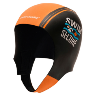 Swim Secure Universal Insulating Neoprene Swim Cap High-Visibility Reflective