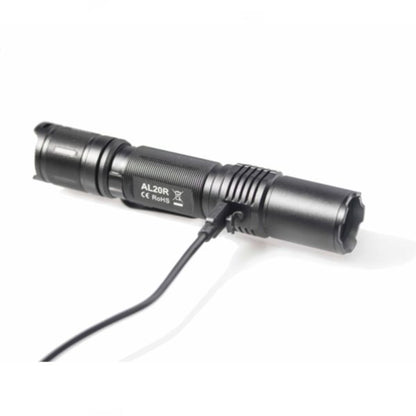 1180 Lumen Rechargeable Flashlight AL20R Waterproof Strobe Mini