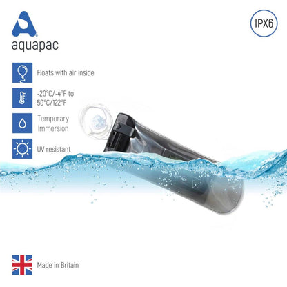 Aquapac Waterproof Radio Microphone Connected Electronics Wire-Through Case, Small