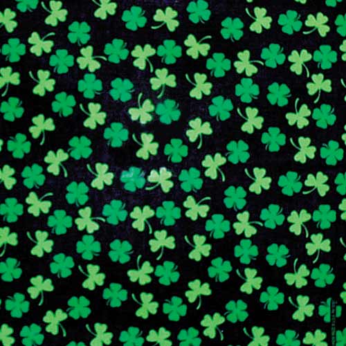 Shamrocks 22" x 22" St. Patrick's Day Print Bandana