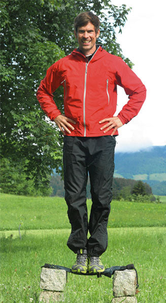 EuroSCHIRM Birdiepal Octagon Umbrella, Extremely Durable, Ultra Lightweight, Trekking, Hiking, 39”, Red