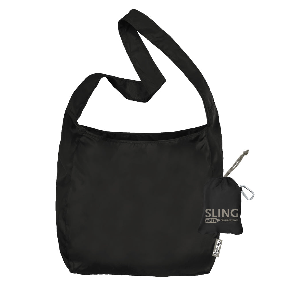 ChicoBag (rePETe + Refine) Crossbody Sling Tote w/ Carabiner | Recycled Bag | Eco Friendly