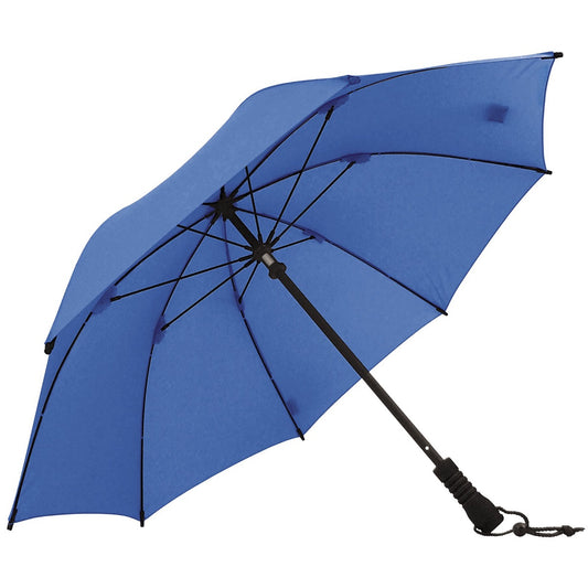 EuroSCHIRM Swing Professional Trekking Umbrella, 38.5”, Durable Fiberglass Fixed Shaft, Royal Blue