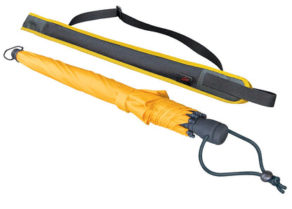 EuroSCHIRM Swing Professional Trekking Umbrella, 38.5”, Durable Fiberglass Fixed Shaft, Yellow