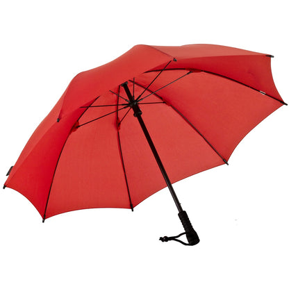 EuroSCHIRM Swing Professional Trekking Umbrella, 38.5”, Durable Fiberglass Fixed Shaft, Red