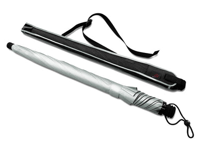 EuroSCHIRM Swing Liteflex Ultra-Light Weight Trekking Umbrella, 37.5”, Silver (UV Protective)