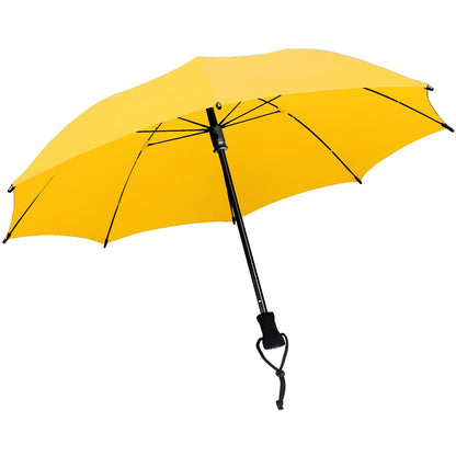 EuroSCHIRM Birdiepal Outdoor Umbrella, Extremely Durable, Lightweight, Trekking, Hiking, 40”, Yellow