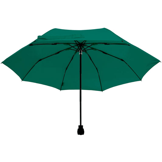 EuroSCHIRM Light Trek Umbrella, Compact, Ultra-light weight, Trekking, Hiking, 38”, Green