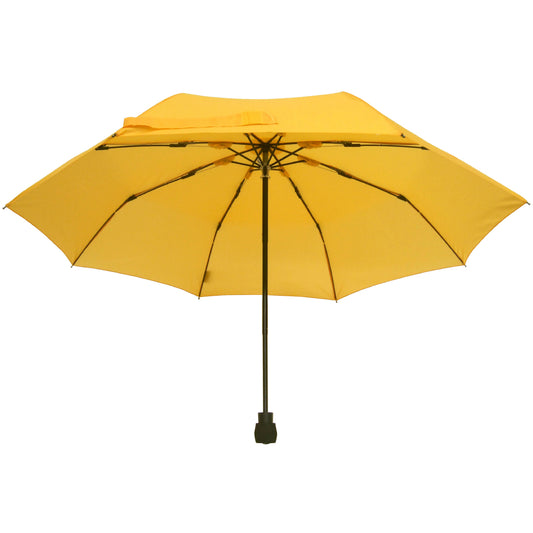 EuroSCHIRM Light Trek Umbrella, Compact, Ultra-light weight, Trekking, Hiking, 38”, Yellow