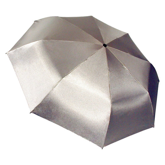 EuroSCHIRM Light Trek Automatic Folding Umbrella, Compact, Ultra-light weight, 38”, Silver (UV Protective)