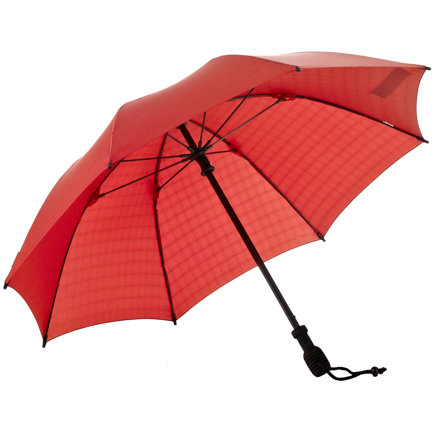 EuroSCHIRM Birdiepal Octagon Umbrella, Extremely Durable, Ultra Lightweight, Trekking, Hiking, 39”, Red