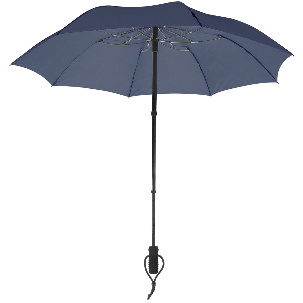 EuroSCHIRM Telescope Handsfree Trekking Umbrella, With Mounting Hardware, 43", Navy