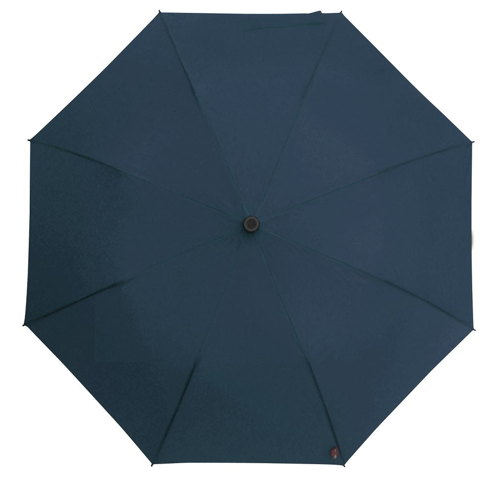 EuroSCHIRM Telescope Handsfree Trekking Umbrella, With Mounting Hardware, 43", Navy