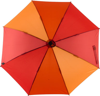 EuroSCHIRM Birdiepal Outdoor Umbrella, Extremely Durable, Lightweight, Trekking, Hiking, 40”, Orange Panels