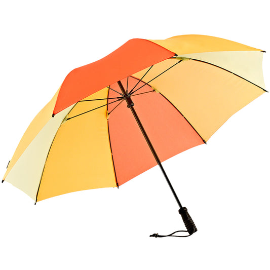 EuroSCHIRM Swing Handsfree, Adjustable Height Trekking Umbrella, Light Weight, 44”, Yellow Panels