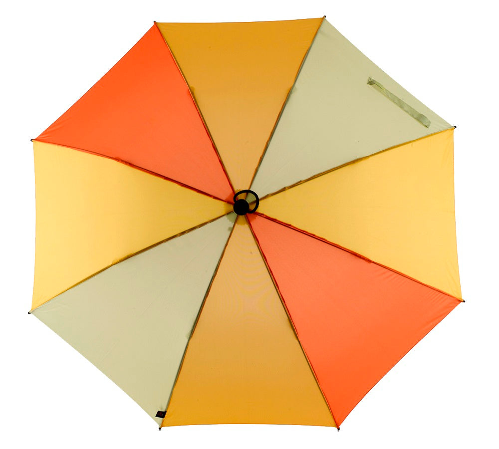 EuroSCHIRM Telescope Handsfree Trekking Umbrella, With Mounting Hardware, 43", Yellow Panels