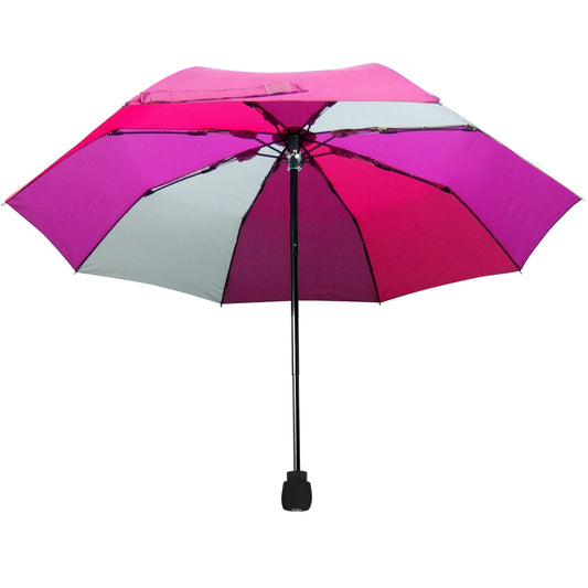 EuroSCHIRM Light Trek Umbrella, Compact, Ultra-light weight, Trekking, Hiking, 38”, Purple Panels