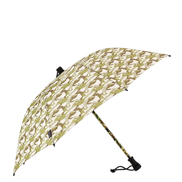 EuroSCHIRM Birdiepal Outdoor Umbrella, Extremely Durable, Lightweight, Trekking, Hiking, 40”, Camouflage