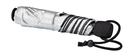 EuroSCHIRM Light Trek Ultra, Ultra-Light Weight Trekking Umbrella, 38”, Silver (UV Protective)