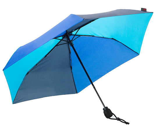 EuroSCHIRM Light Trek Ultra, Ultra-Light Weight Trekking Umbrella, 38”, Blue Panels