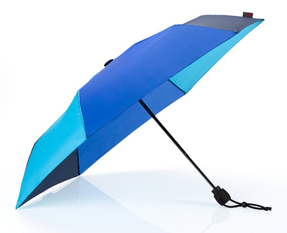 EuroSCHIRM Light Trek Ultra, Ultra-Light Weight Trekking Umbrella, 38”, Blue Panels