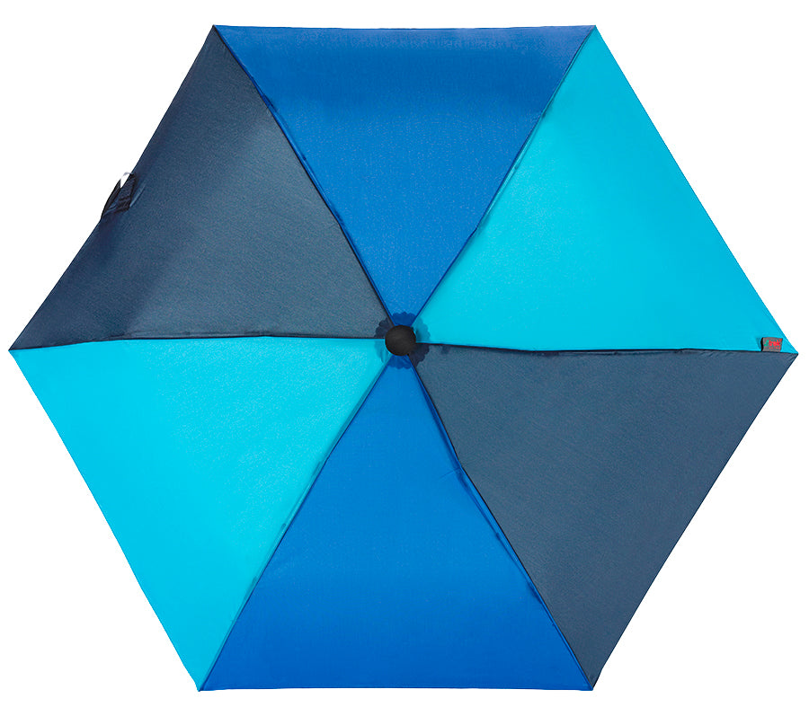 EuroSCHIRM Light Trek Ultra, Ultra-Light Weight Trekking Umbrella, 38”, Blue Panels