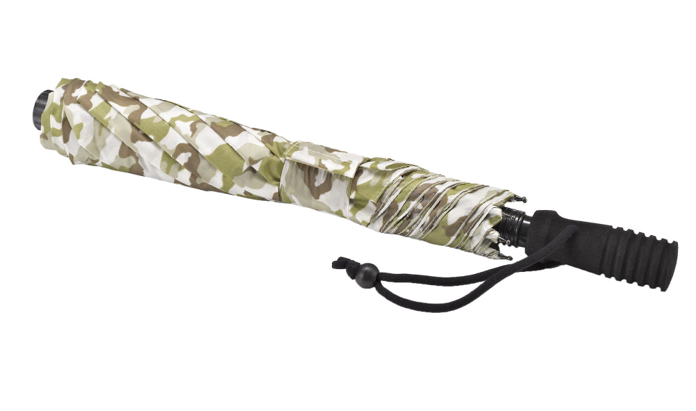 EuroSCHIRM Telescope Handsfree Trekking Umbrella, With Mounting Hardware, 43", Camouflage