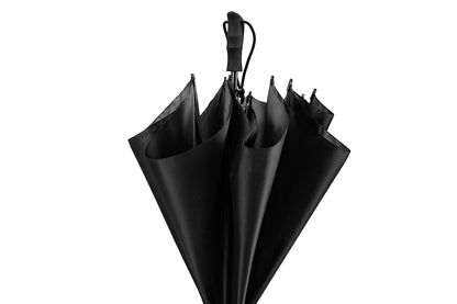 EuroSCHIRM Swing Backpack Umbrella with Pack Canopy Extension, 48”, Black