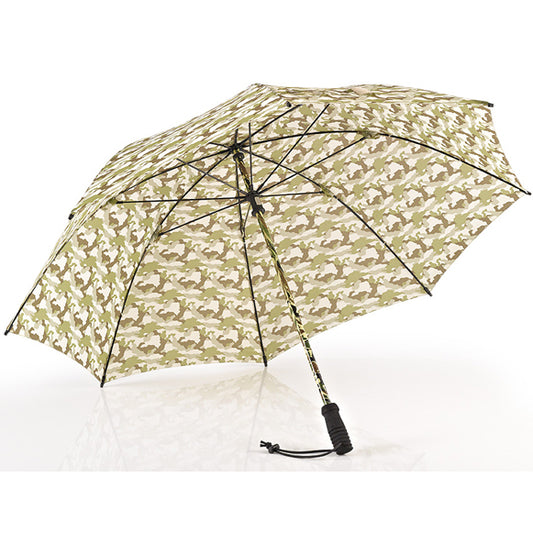 EuroSCHIRM Swing Handsfree, Adjustable Height Trekking Umbrella, Light Weight, 44”, Camouflage