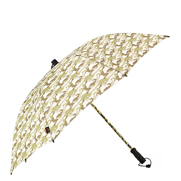 EuroSCHIRM Swing Handsfree, Adjustable Height Trekking Umbrella, Light Weight, 44”, Camouflage