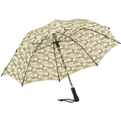 EuroSCHIRM Swing Professional Trekking Umbrella, 38.5”, Durable Fiberglass Fixed Shaft, Camouflage