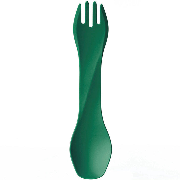 humangear GoBites Uno Kids (Bulk) Portable Utensils, Forest Green