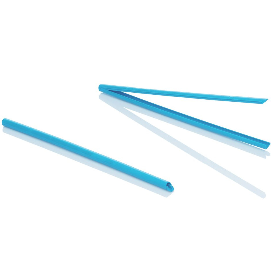 humangear UnStraw | Reusable | Washable | BPA-Free, Light Blue (Bulk)