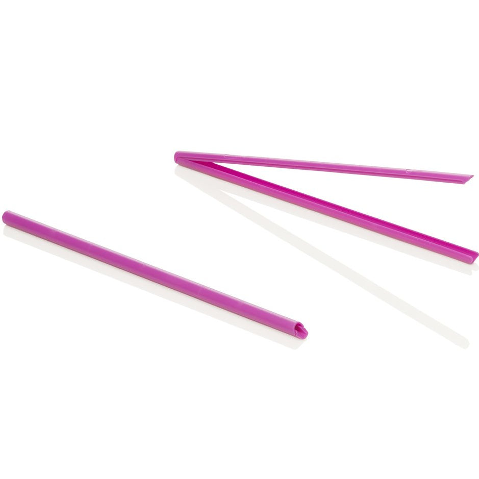 humangear UnStraw | Reusable | Washable | BPA-Free, Purple (Bulk)