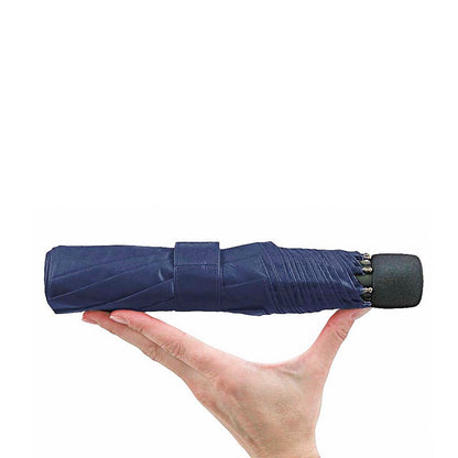 EuroSCHIRM Light Trek Umbrella, Compact, Ultra-light weight, Trekking, Hiking, 38”, Navy