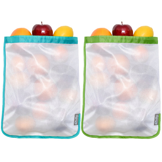 ChicoBag Reusable Mesh Produce Bag with Draw-String Closure for Shopping