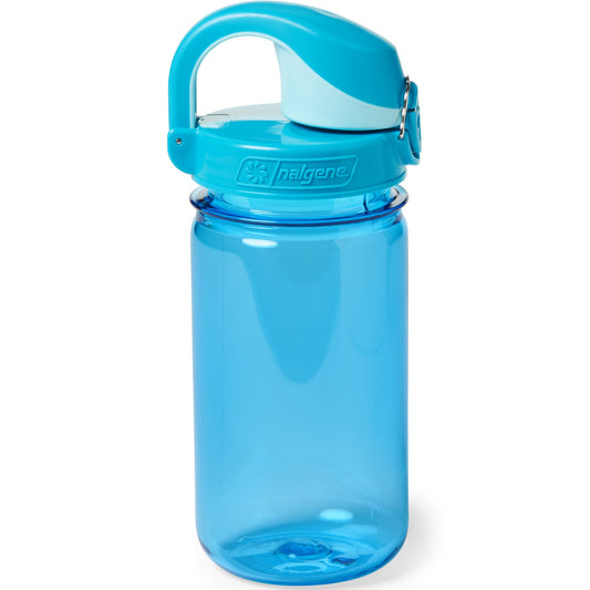 Nalgene 12oz On-The-Fly Sustain Kids Bottle, Blue w/ Glacial Cap