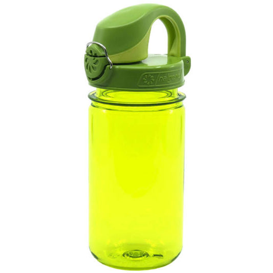 Nalgene 12oz On-The-Fly Sustain Kids Bottle, Green w/ Sprout Cap