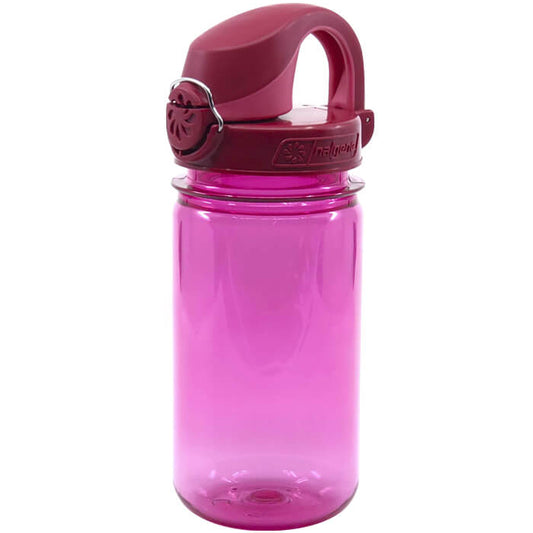 Nalgene 12oz On-The-Fly Sustain Kids Bottle, Pink w/ Beet Cap