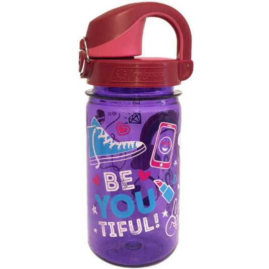 Nalgene 12oz On-The-Fly Sustain Kids Bottle, Purple BeYOUtiful